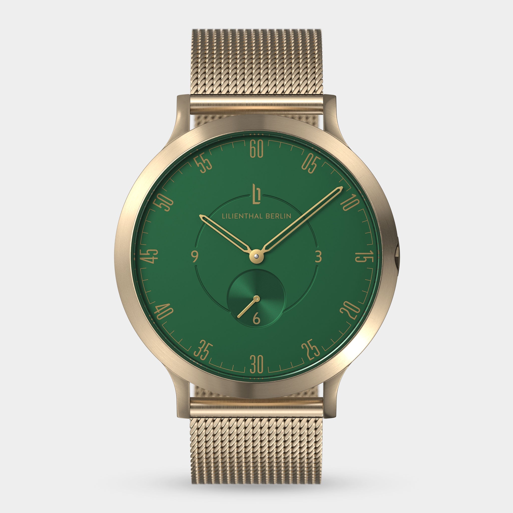 Lilienthal 1 Gold Green Mesh Gold – Lilienthal Berlin - North America
