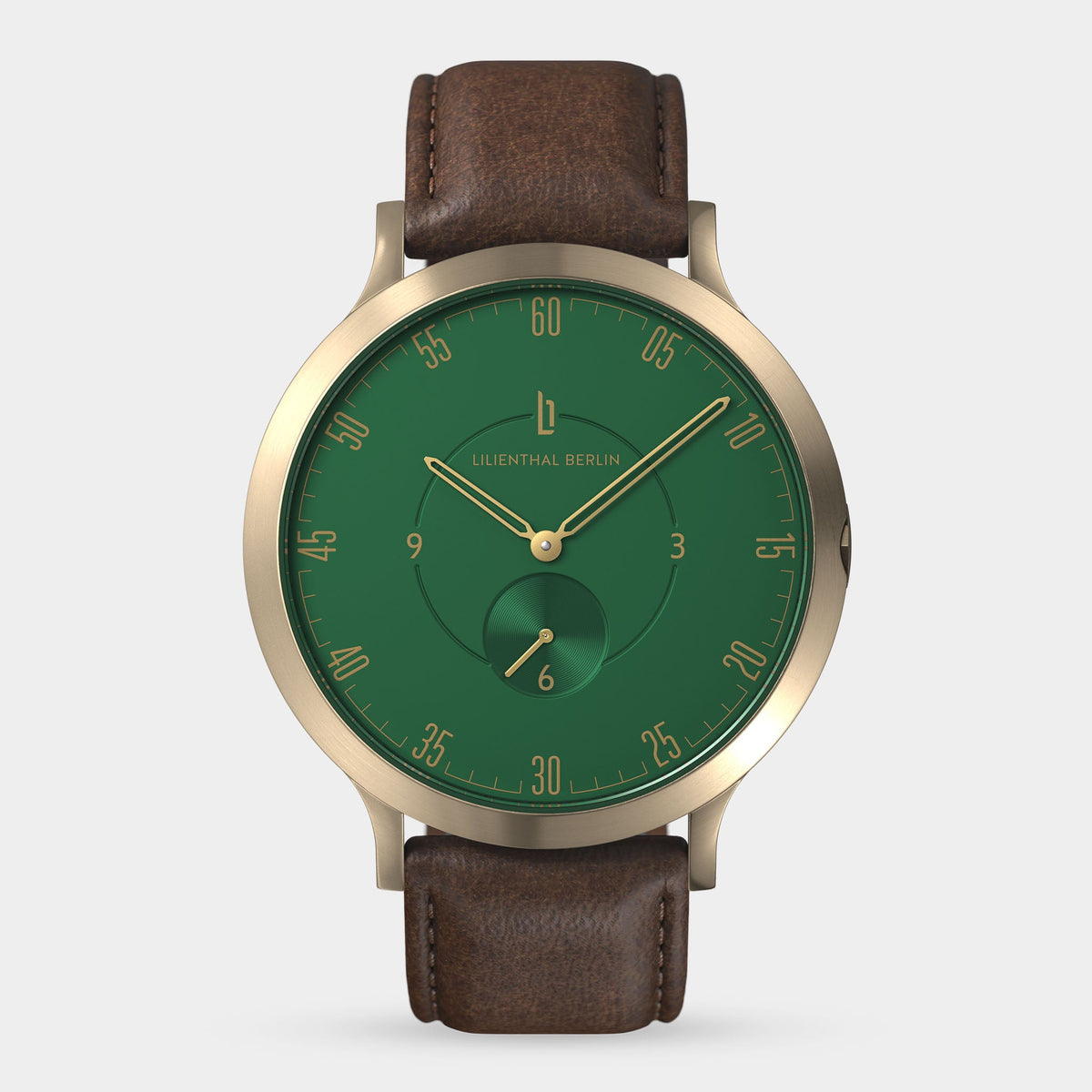 Lilienthal Berlin Lilienthal 1 Gold Red Leather Brown Ndash Lilienthal Berlin North America