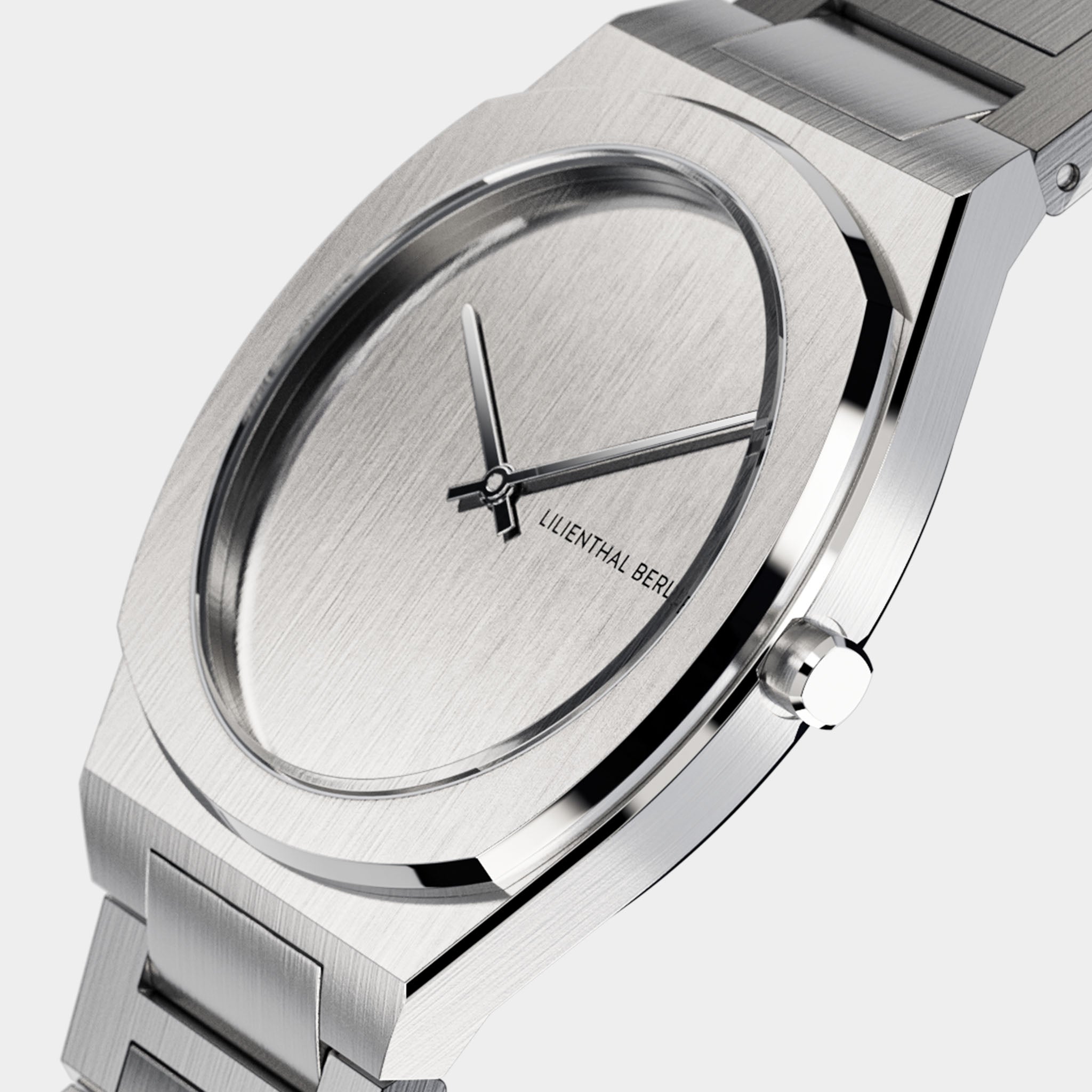 Nuvora – Watch – Silver – Stainless Steel Linked – Lilienthal