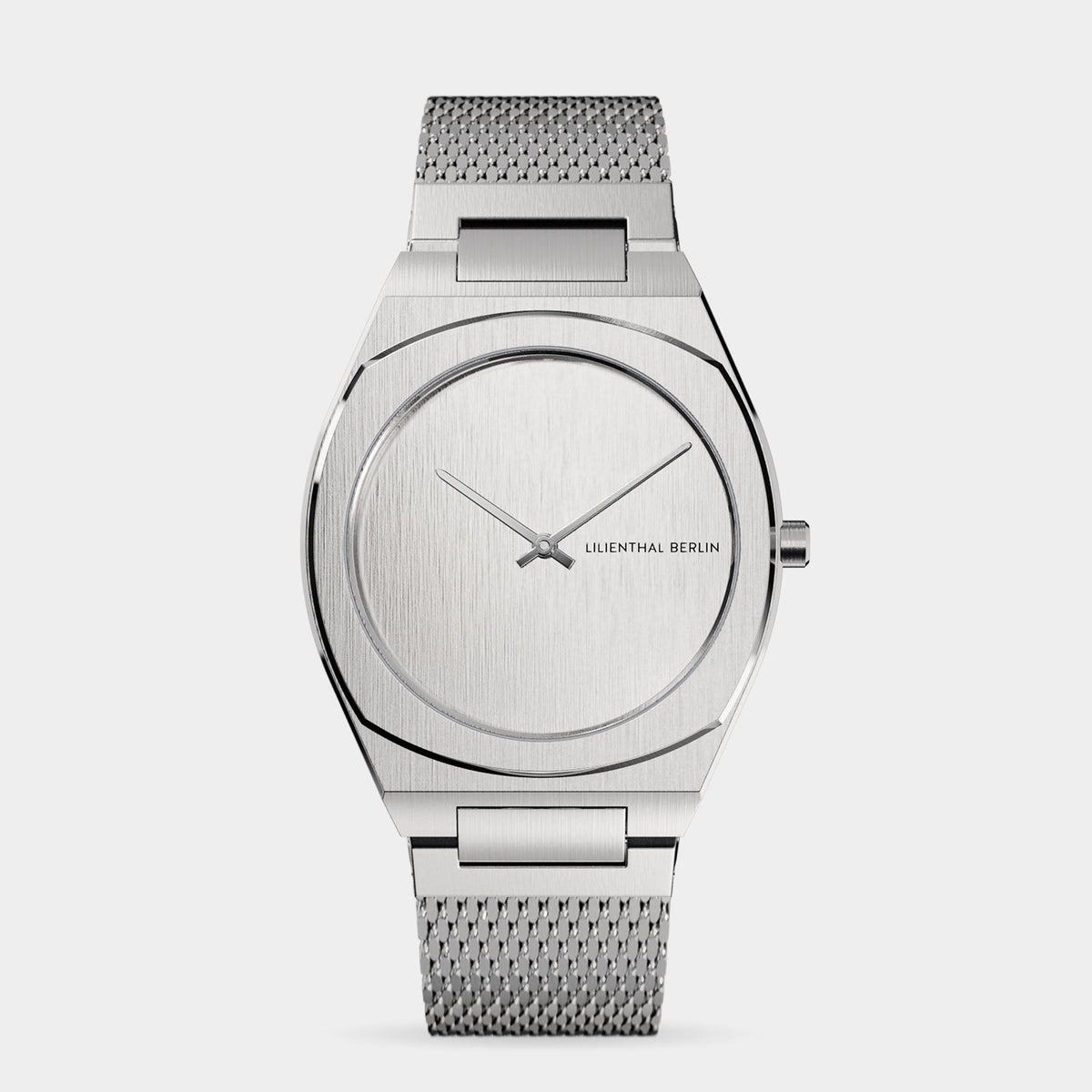 Lilienthal Berlin Nuvora Mono Gold Watch Stainless Steel Mesh