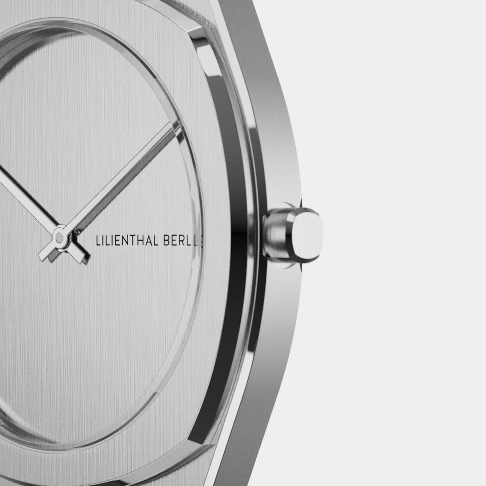 Nuvora – Watch – Silver – Stainless Steel Mesh – Lilienthal Berlin
