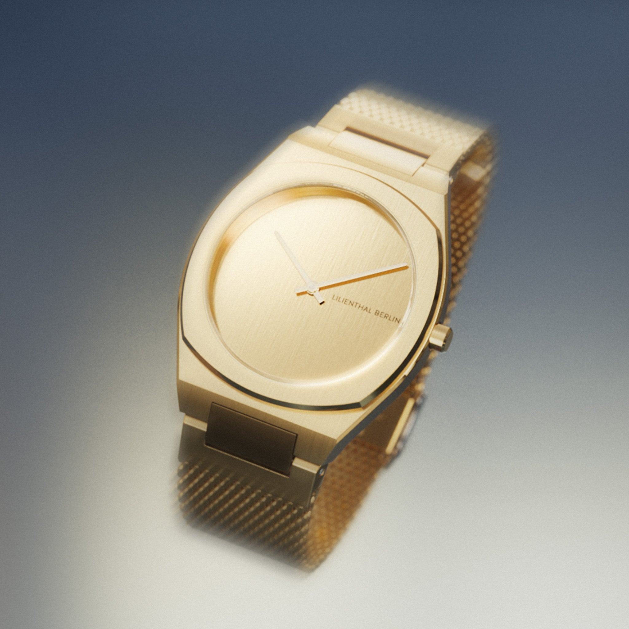 Nuvora – Watch – Gold – Stainless Steel Mesh – Lilienthal Berlin Nuvora – Watch – Gold – Stainless Steel Mesh – Lilienthal Berlin