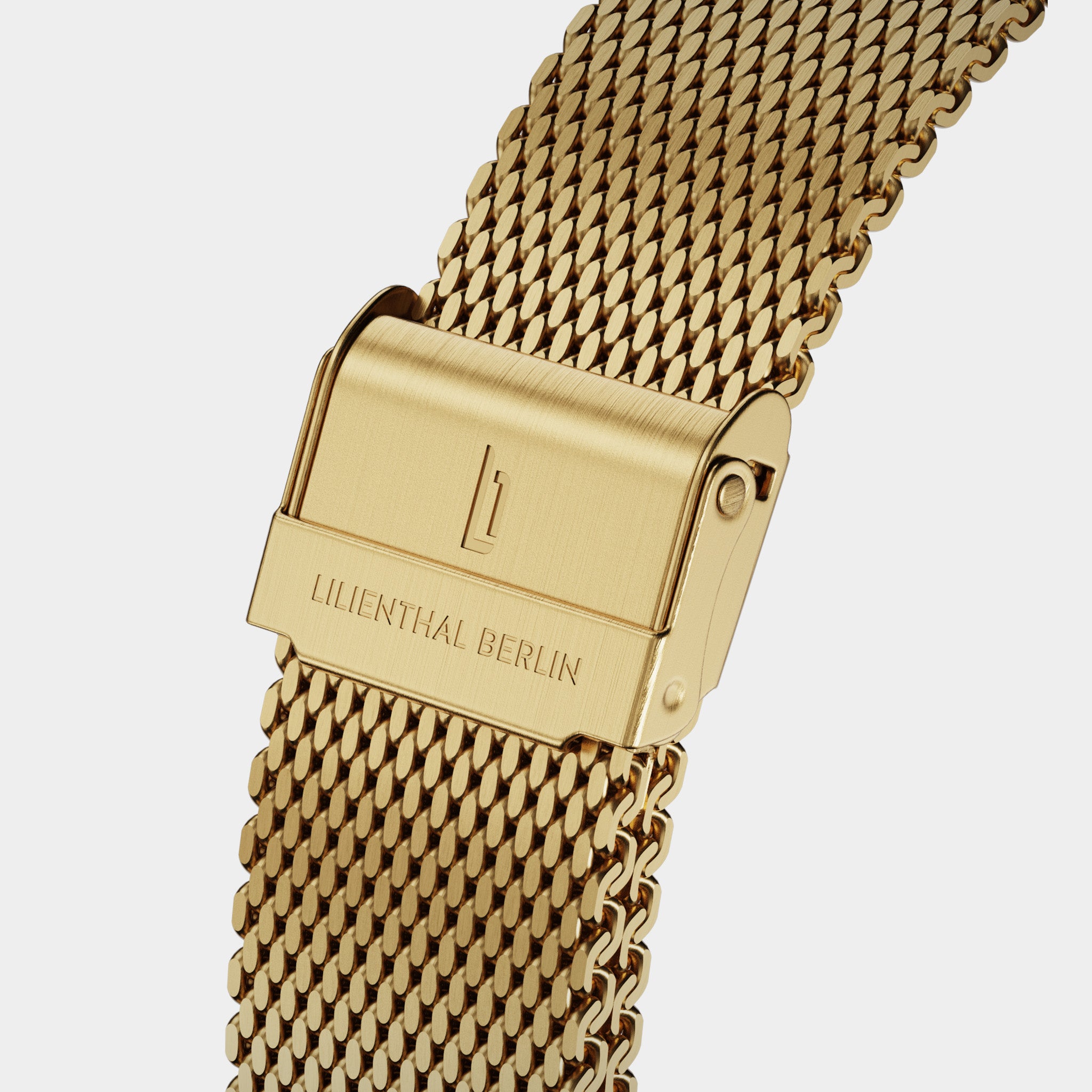 Nuvora – Watch – Gold – Stainless Steel Mesh – Lilienthal Berlin
