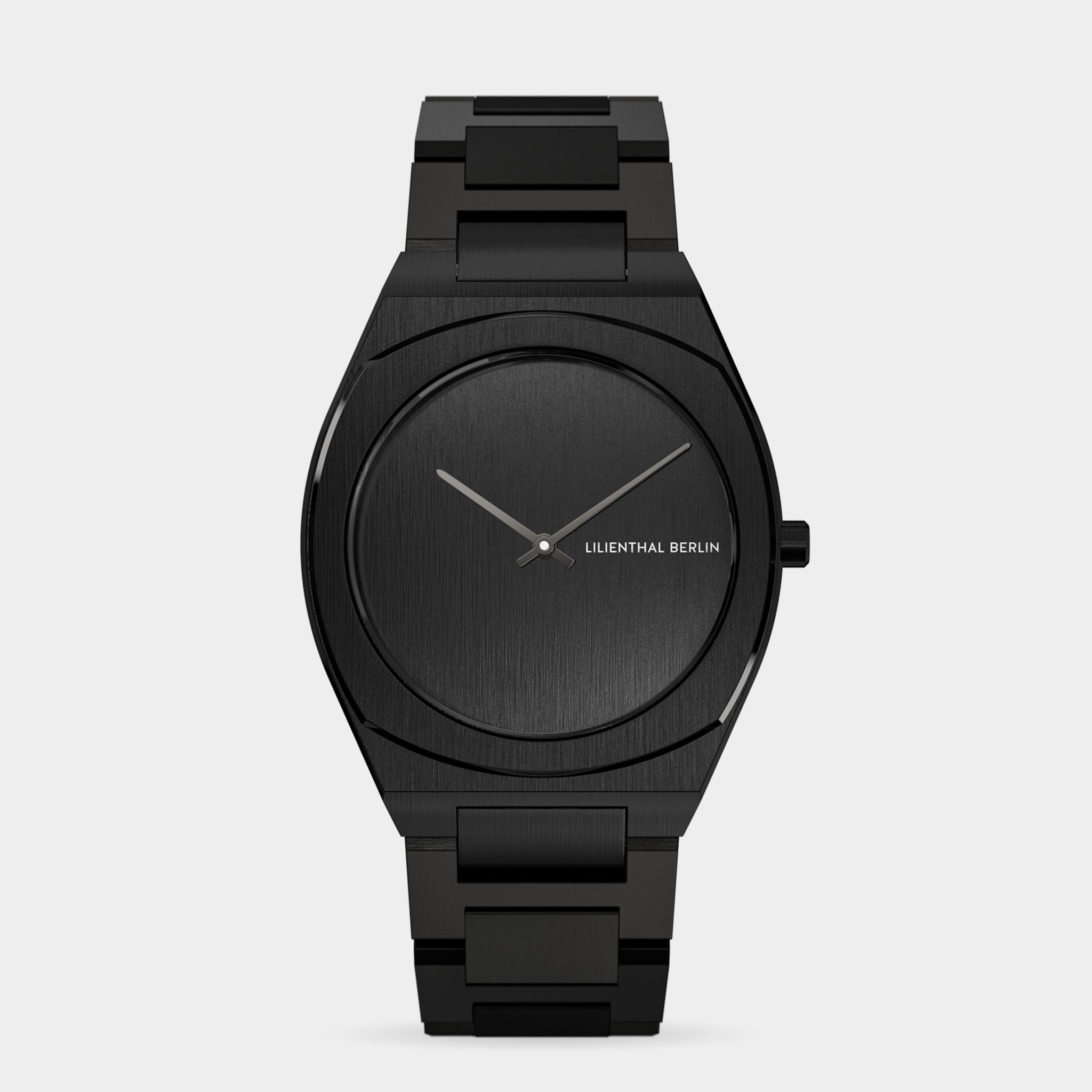 Nuvora – Watch – Black – Stainless Steel Mesh – Lilienthal Berlin
