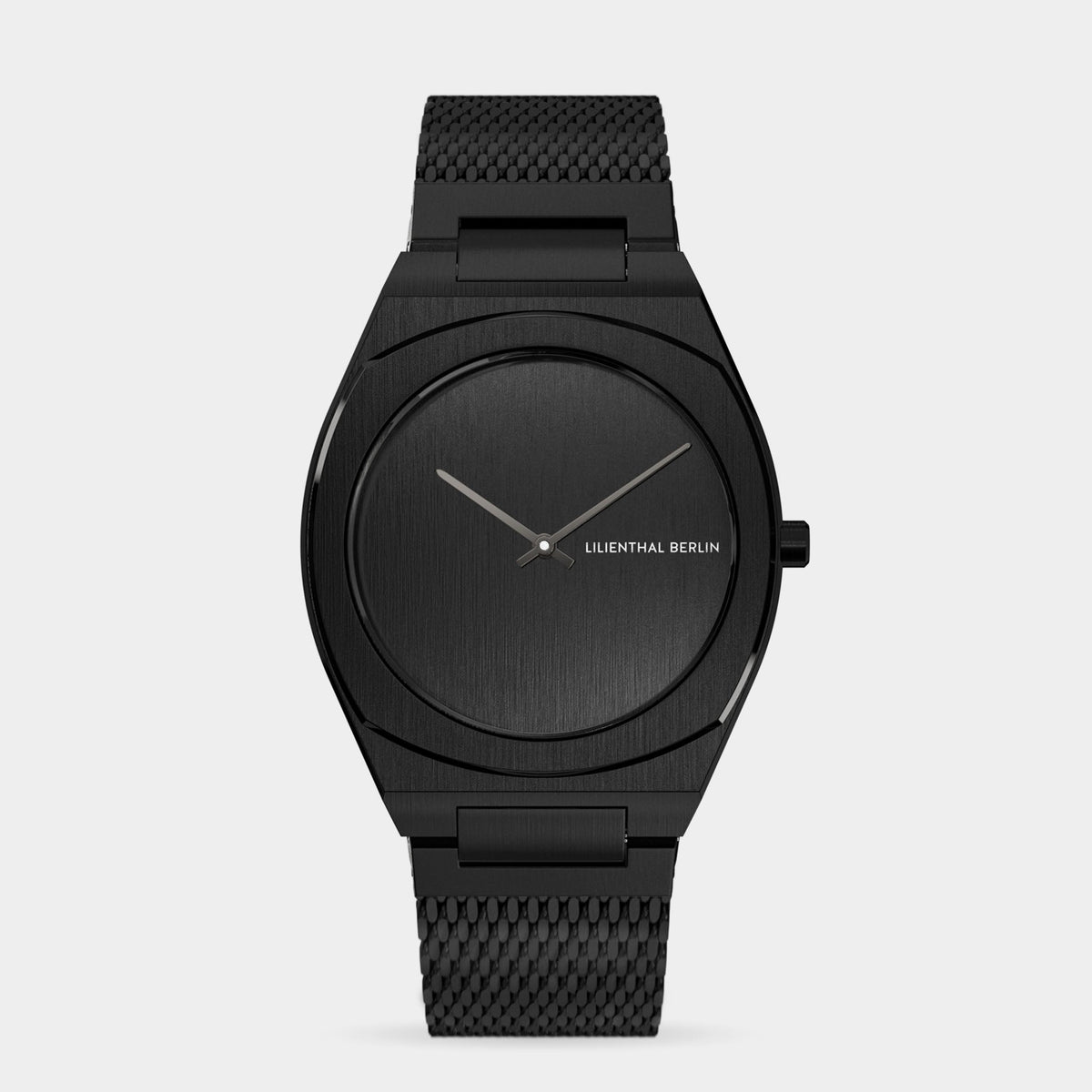 Lilienthal Berlin Nuvora Mono Gold Watch Stainless Steel Mesh