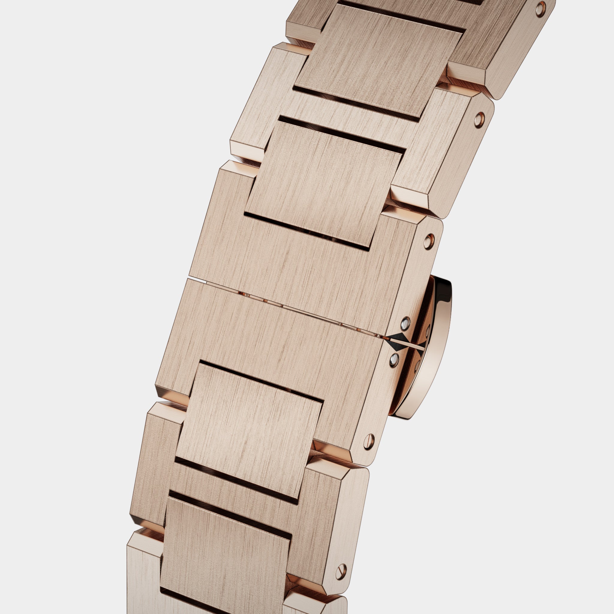 Nuvora – Watch – Rosegold – Stainless Steel Linked – Lilienthal