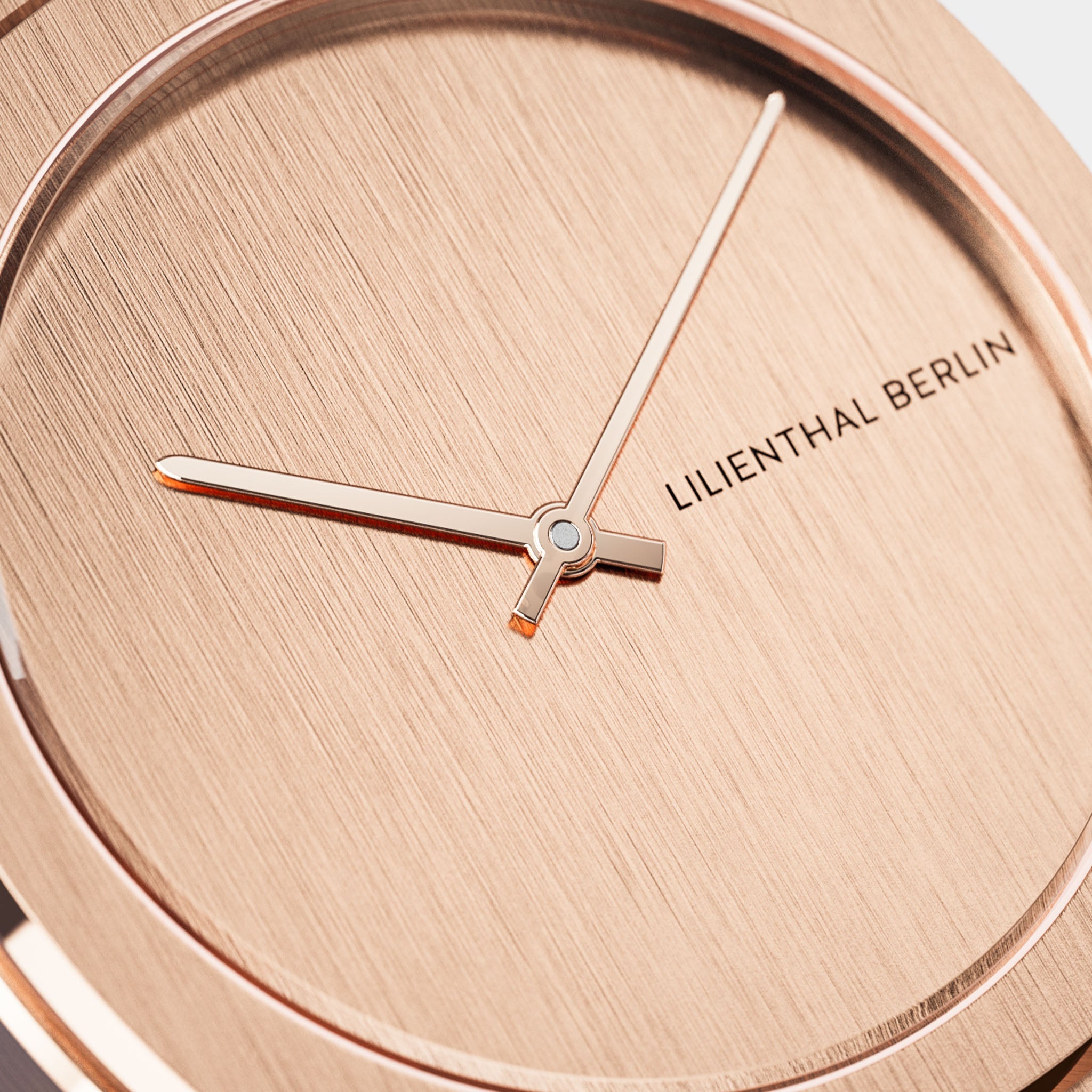 Nuvora – Watch – Rosegold – Stainless Steel Mesh – Lilienthal
