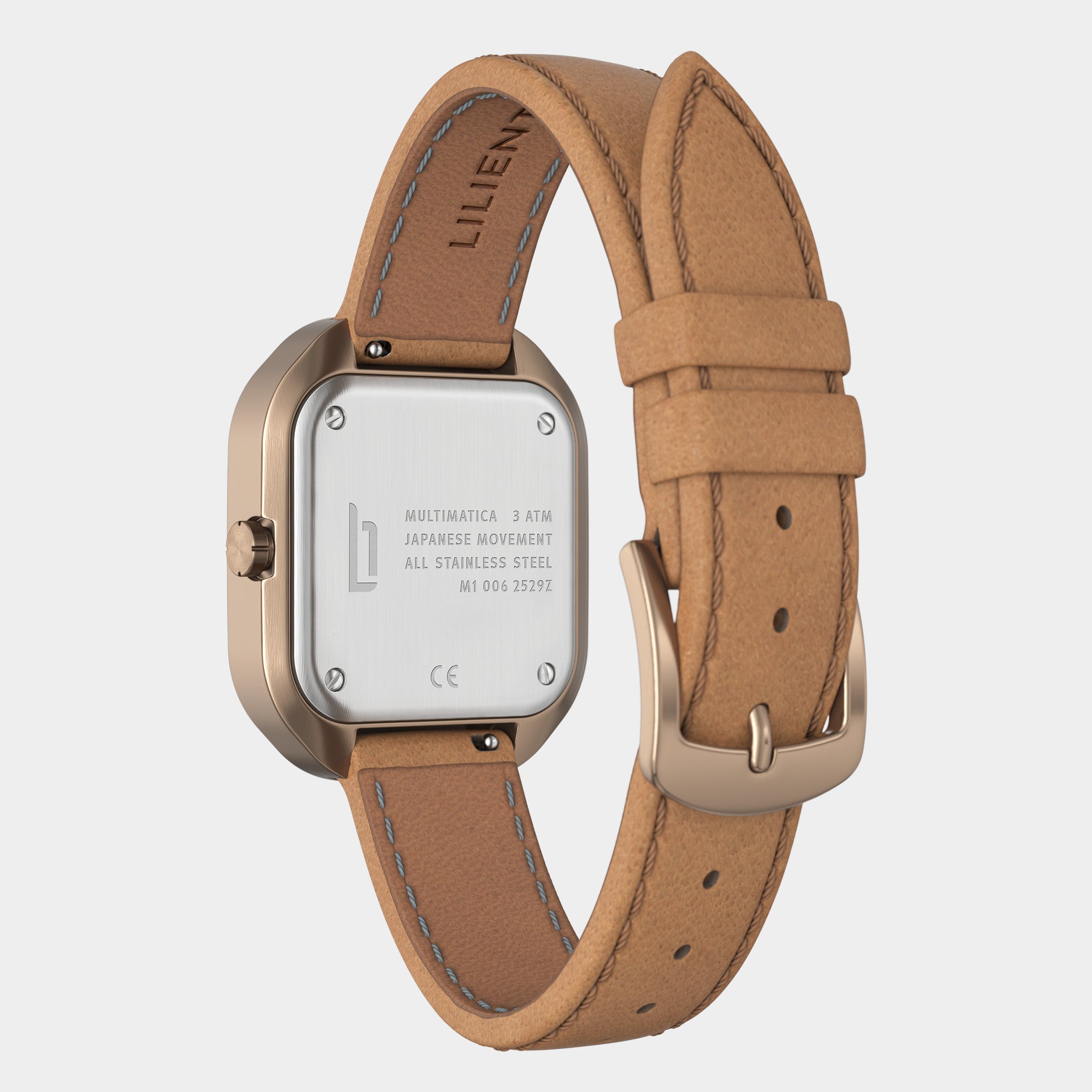Multimatica Bronze Almond Leather Light brown – Lilienthal Berlin