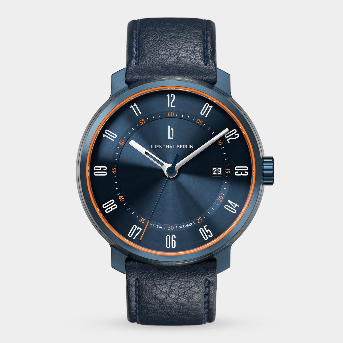 Lilienthal Berlin Neolux — Galvanized Surface, Superluminova Details