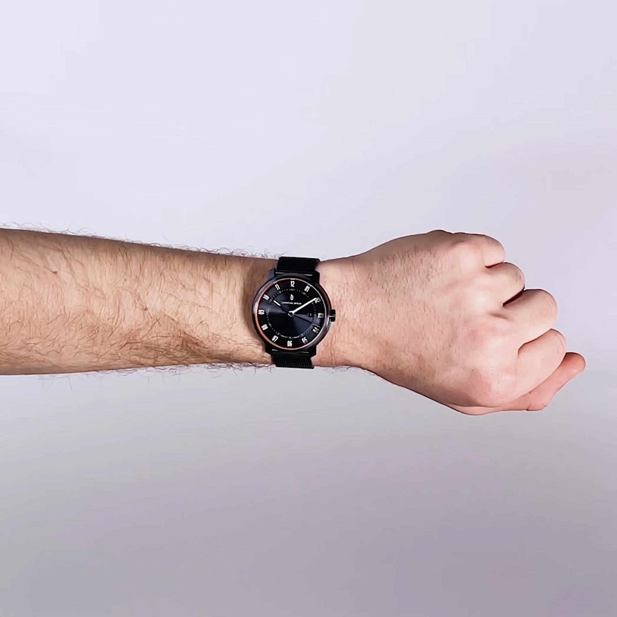 NEOLUX BLUE ORANGE Leather Dark blue – Lilienthal Berlin - North