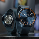Neolux Blue Orange - Mesh Blue Brushed - Lilienthal Berlin