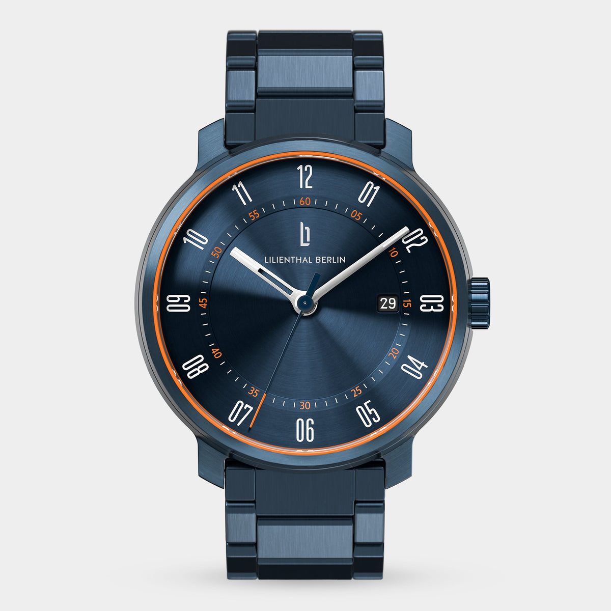 Lilienthal Berlin Neolux Blue Orange Leather Dark Blue Ndash Lilienthal Berlin North America