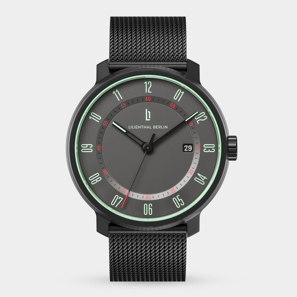 Neolux Grey Mint Mesh Black Matte – Lilienthal Berlin - North America