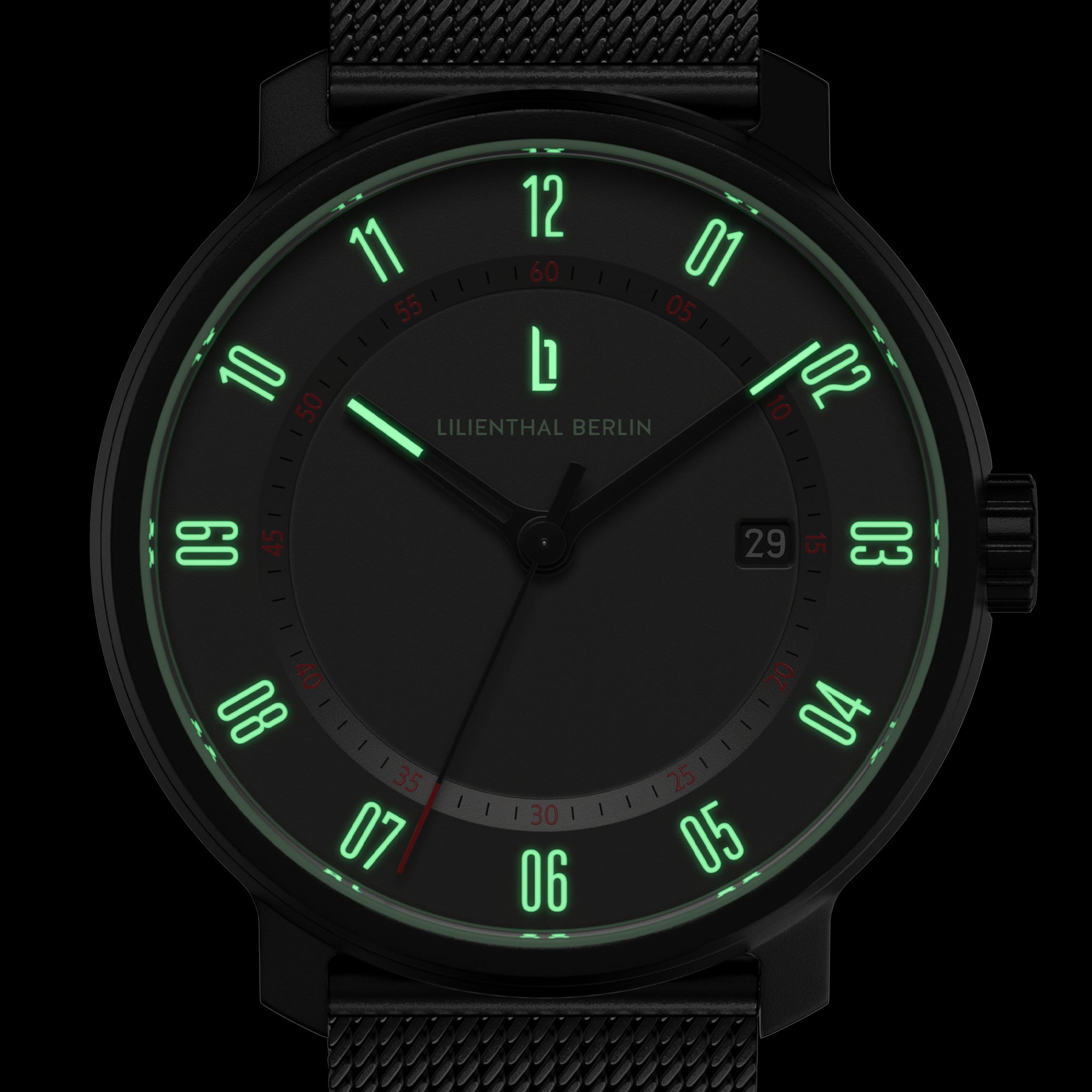 Neolux Grey Mint Mesh Black Matte – Lilienthal Berlin - North America