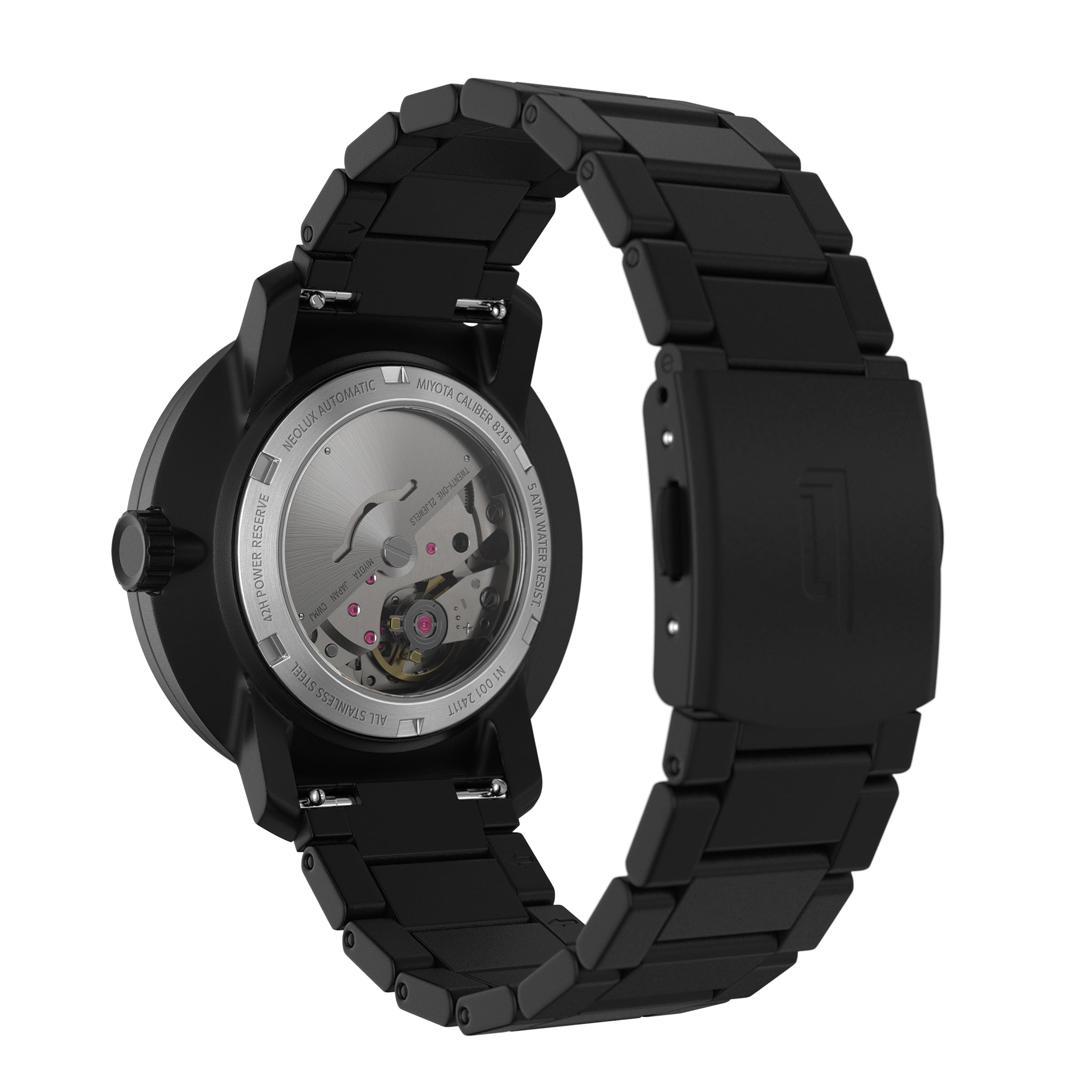 Neolux Grey Mint Stainless steel Black Matte – Lilienthal Berlin