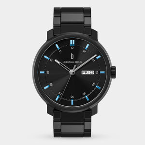 Neolux Day Date Black Blue - Lilienthal Berlin