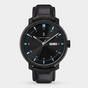 Neolux Day Date Black Blue - Lilienthal Berlin