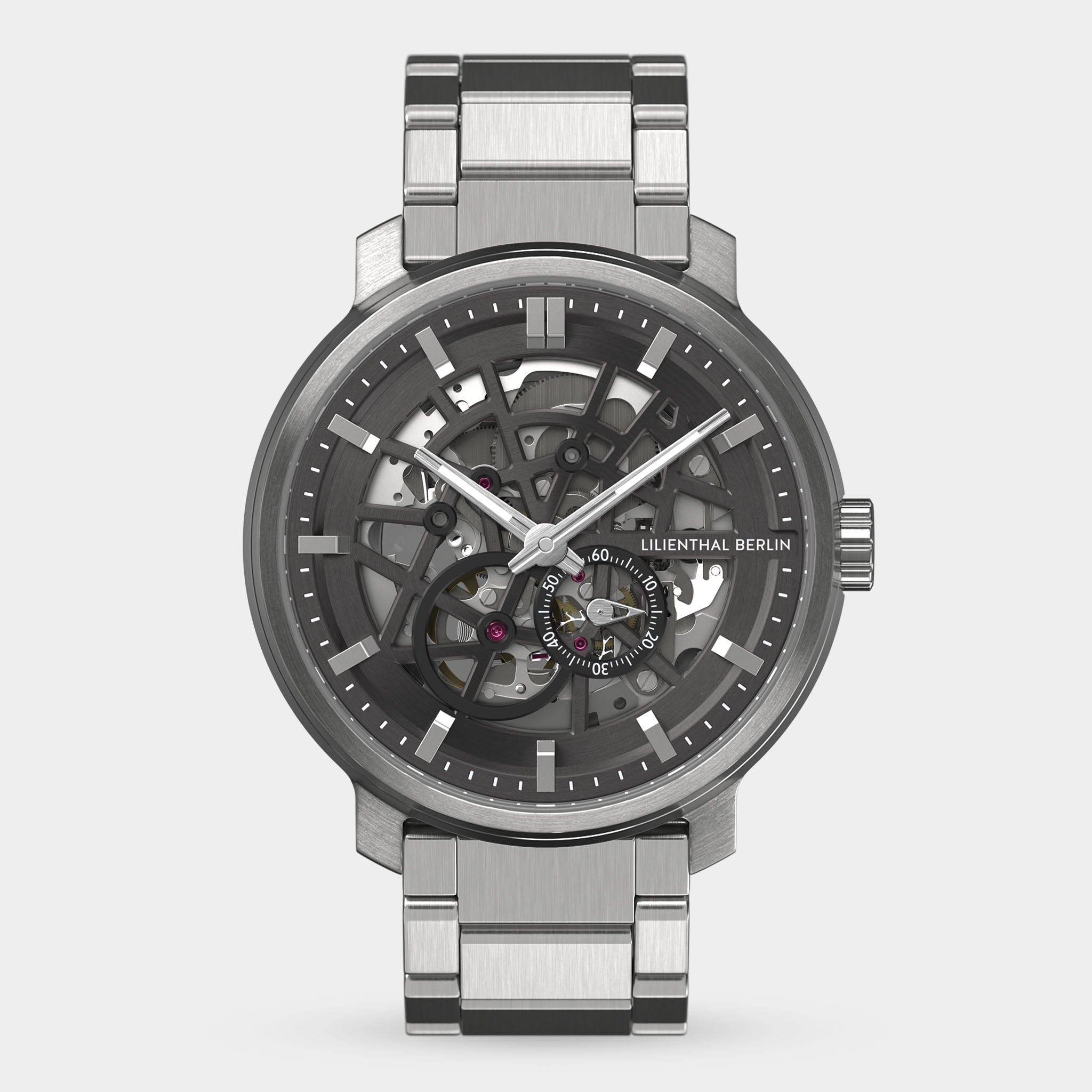 Neolux Skeleton Silver Grey - Stainless Steel – Lilienthal Berlin
