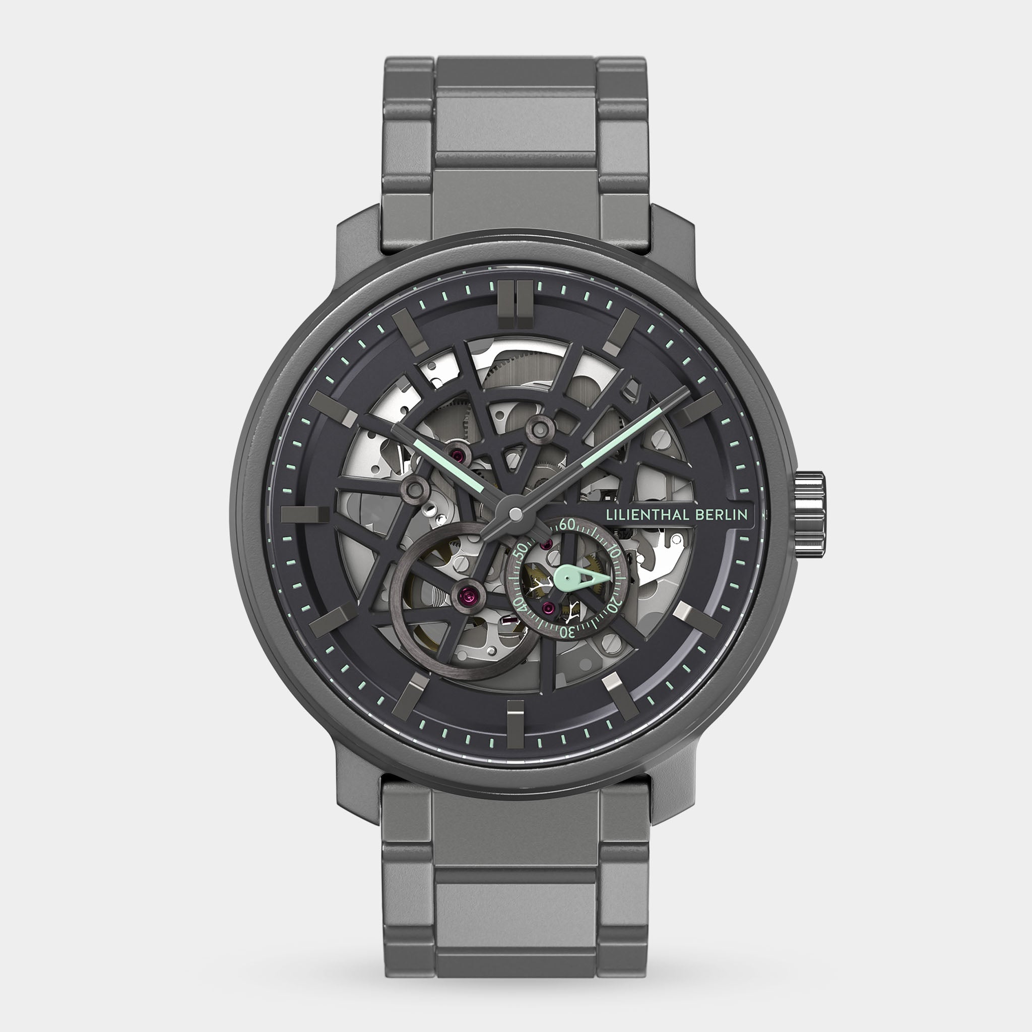 Neolux Skeleton Dark Grey - Stainless Steel – Lilienthal Berlin