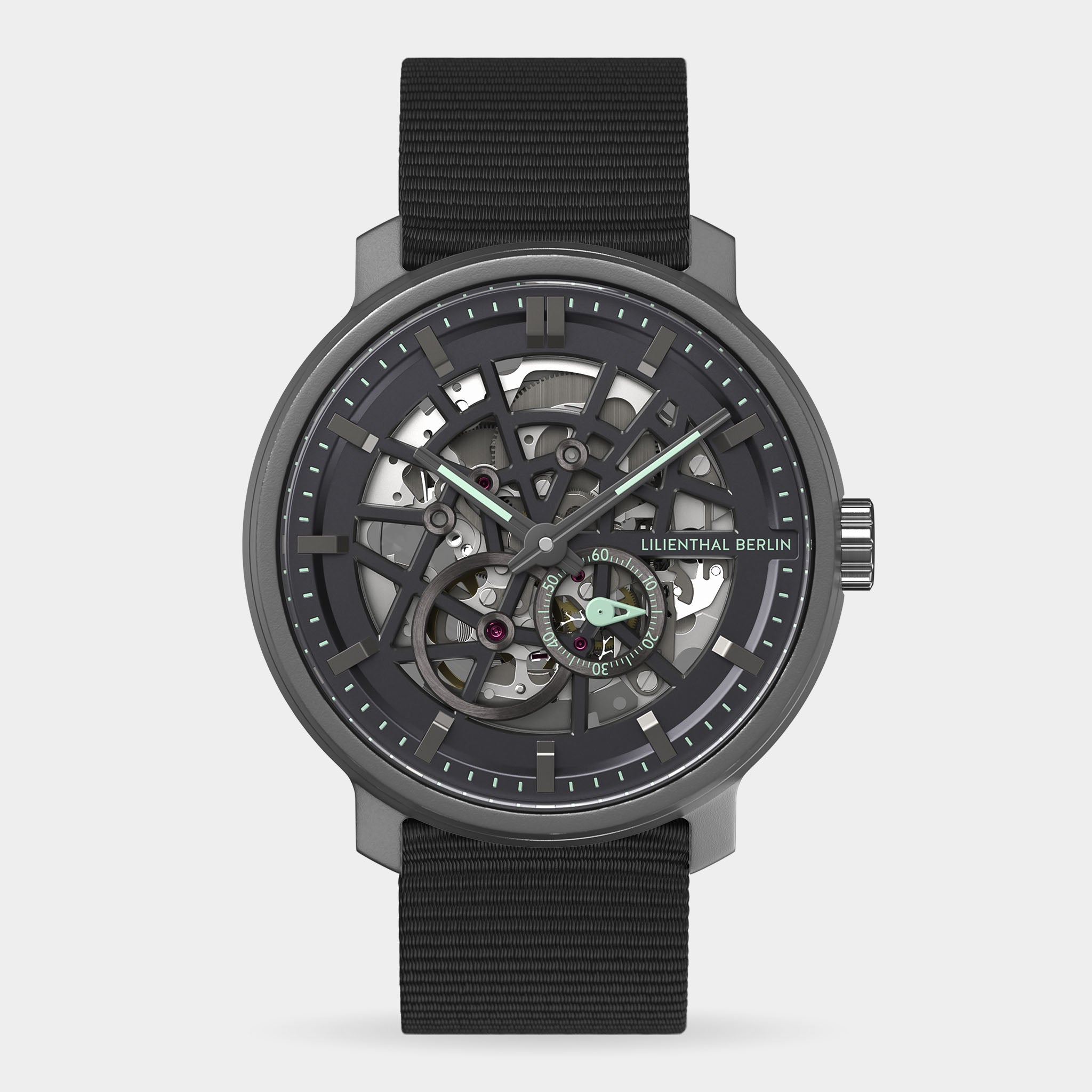 Neolux Skeleton Dark Grey - Textile – Lilienthal Berlin - North