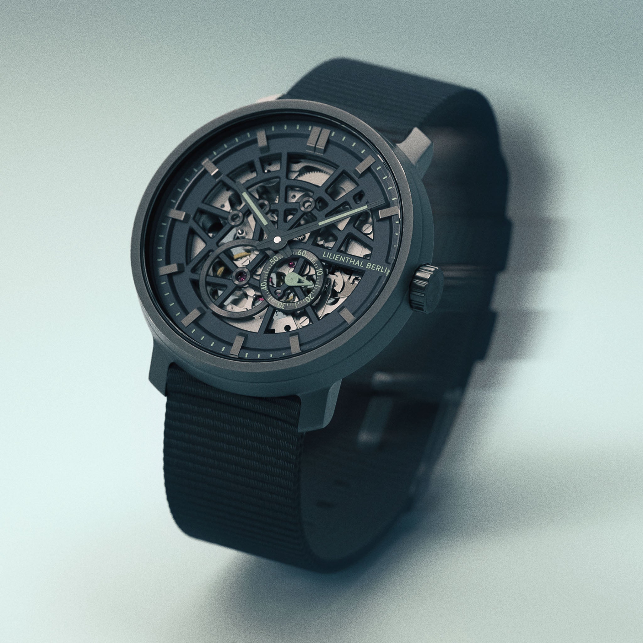 Neolux Skeleton Dark Grey - Textile – Lilienthal Berlin - North