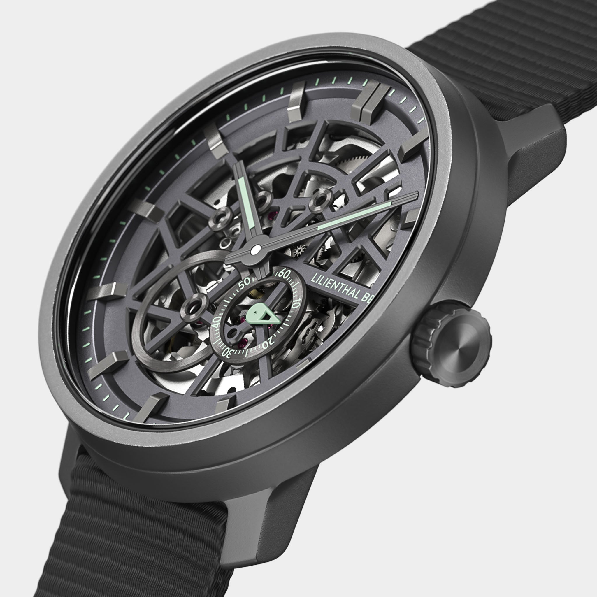 Neolux Skeleton Dark Grey - Textile – Lilienthal Berlin - North