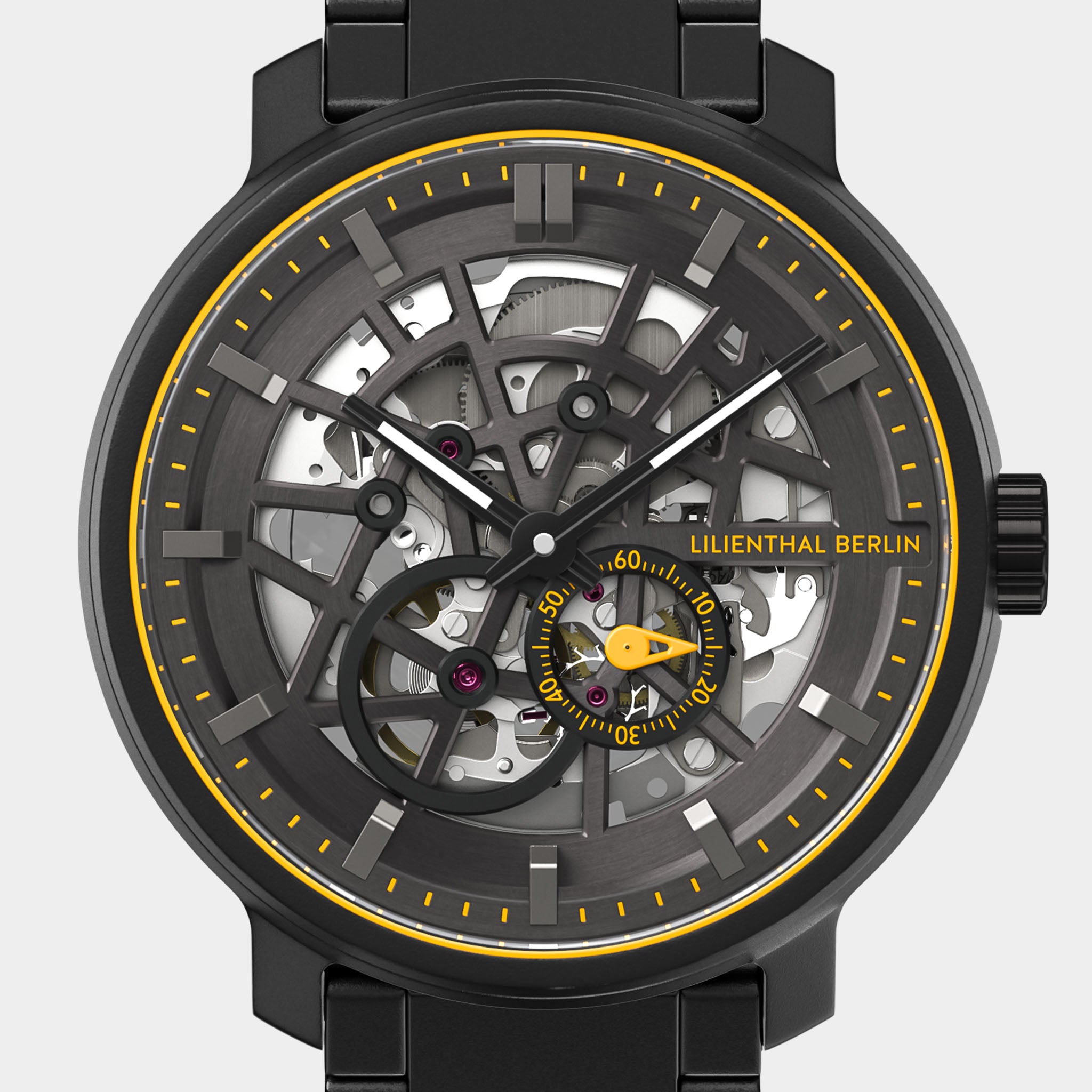 Neolux Skeleton Black Orange - Stainless Steel – Lilienthal Berlin