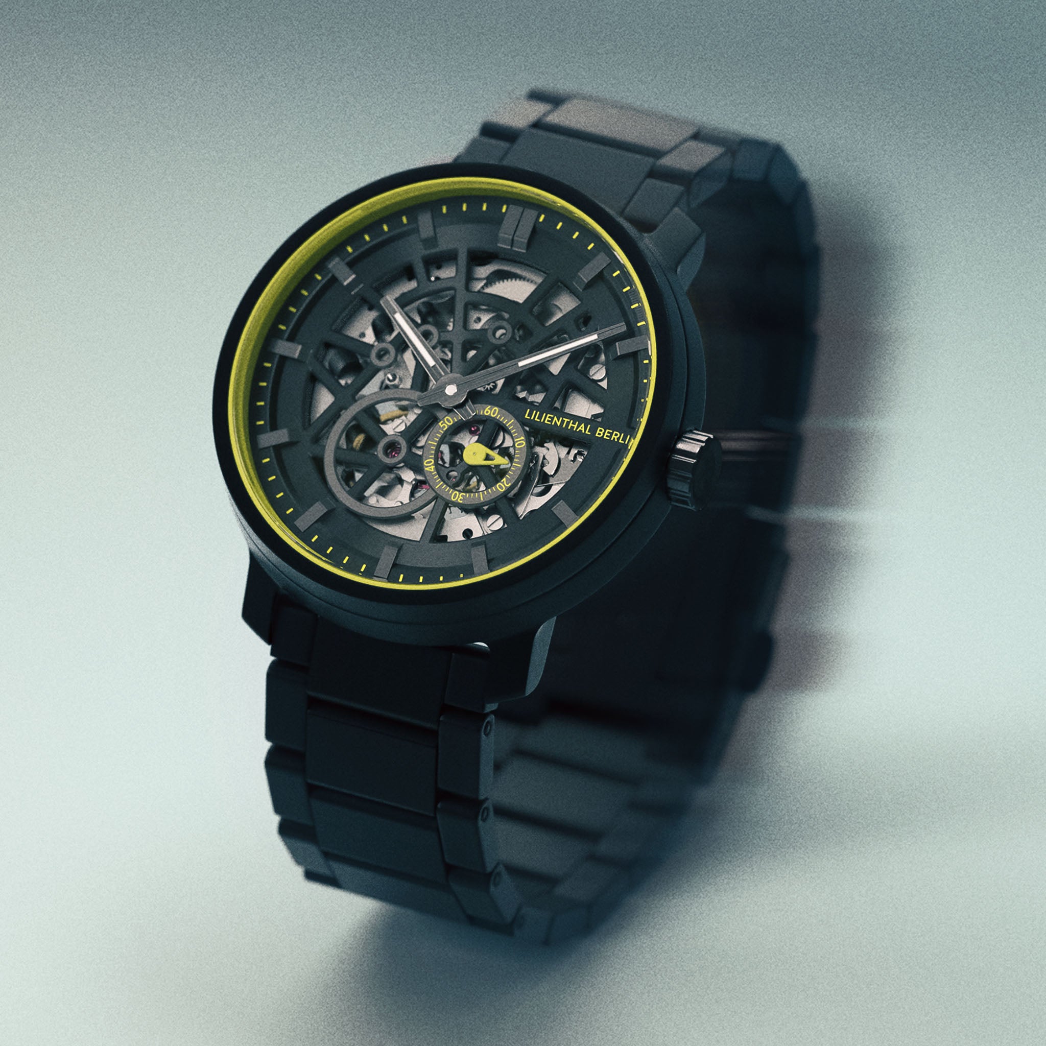 Neolux Skeleton Black Orange - Stainless Steel – Lilienthal Berlin