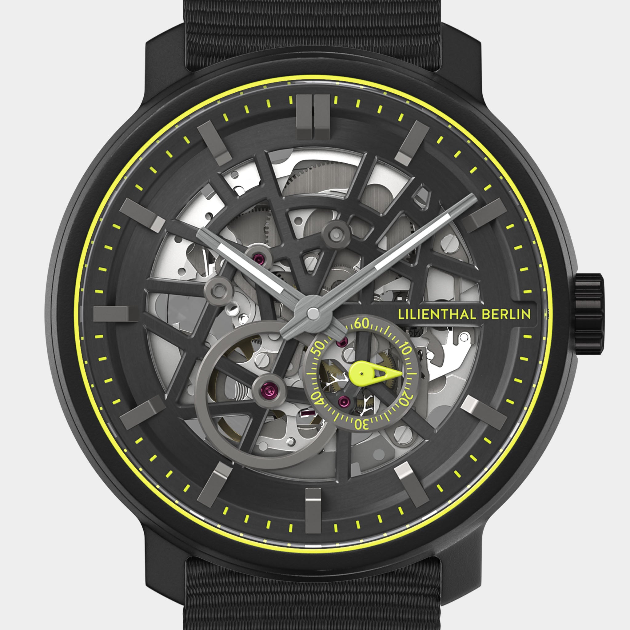 ASTRIAAL blackl ブラックメタル Neolux Skeleton Black Lime - Textile – Lilienthal Berlin - North