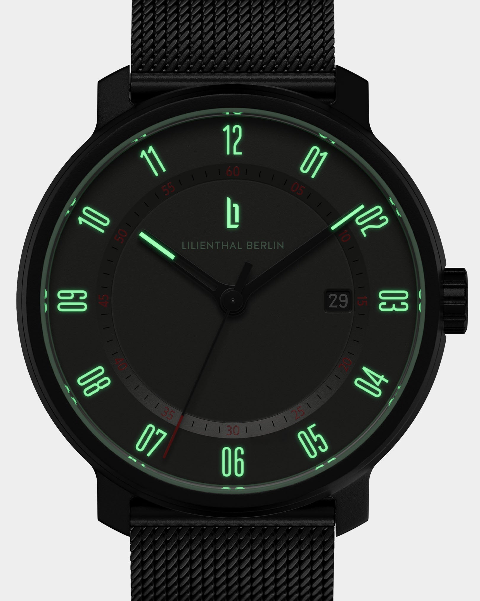 Neolux Grey Mint Mesh Black Matte – Lilienthal Berlin - North America