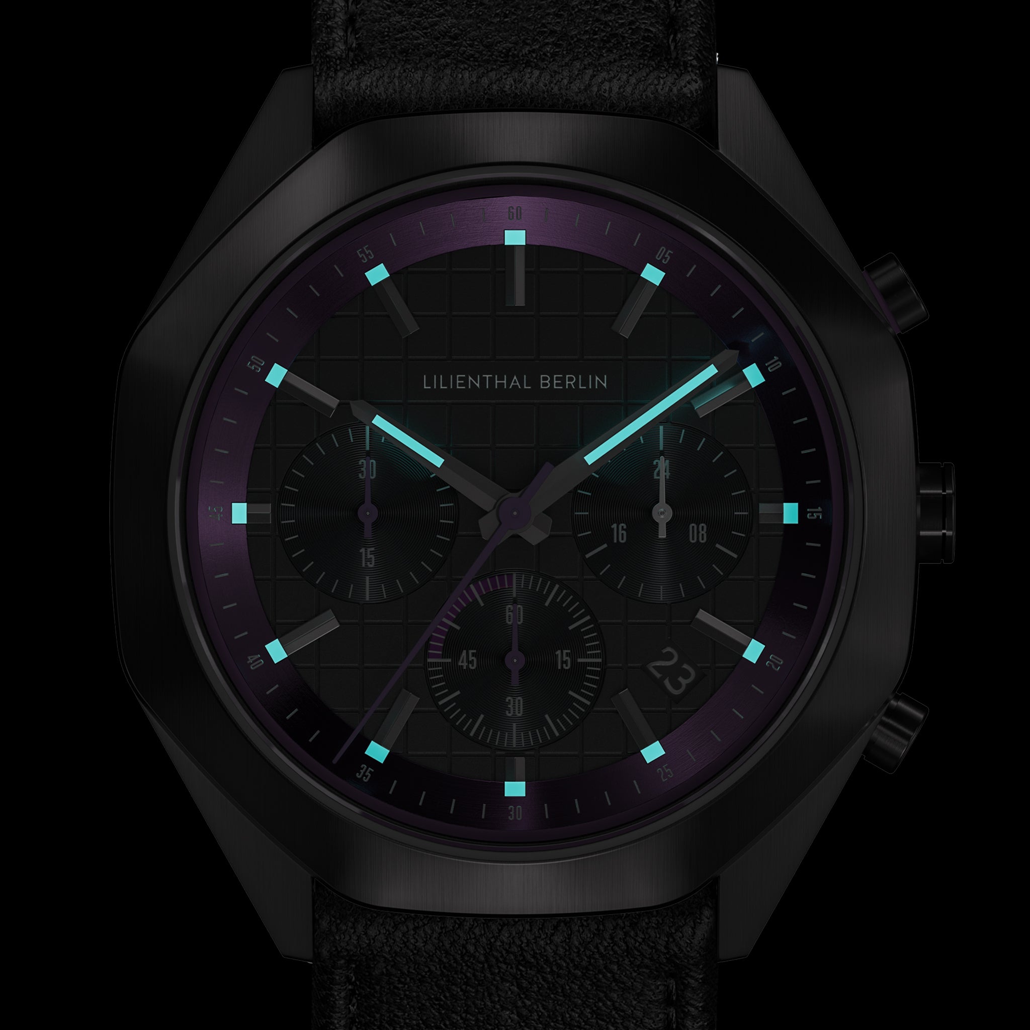 Octachrono Dark Silver Purple - Lilienthal Berlin