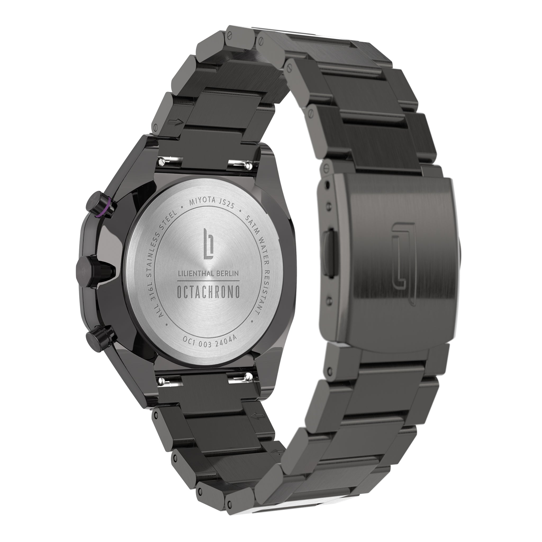 Octachrono Dark Silver Purple - Lilienthal Berlin