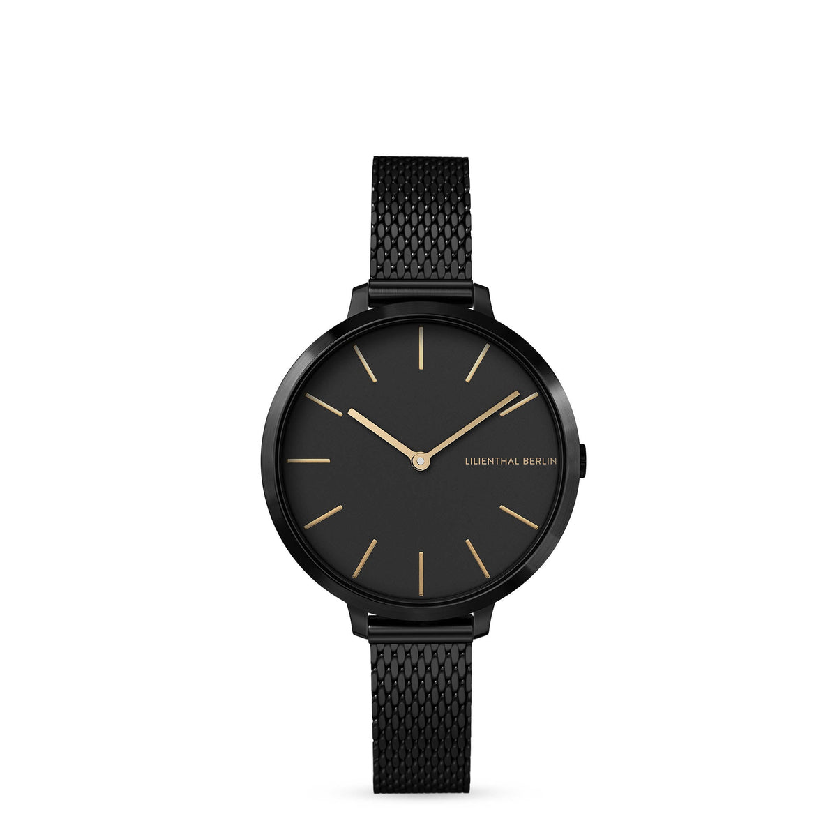Lilienthal Berlin Rosalux Black Gold Mesh Black Brushed Ndash Lilienthal Berlin North America