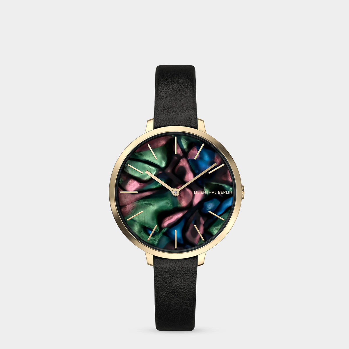 Lilienthal Berlin Rosalux Peacock Leather Black Ndash Lilienthal Berlin North America