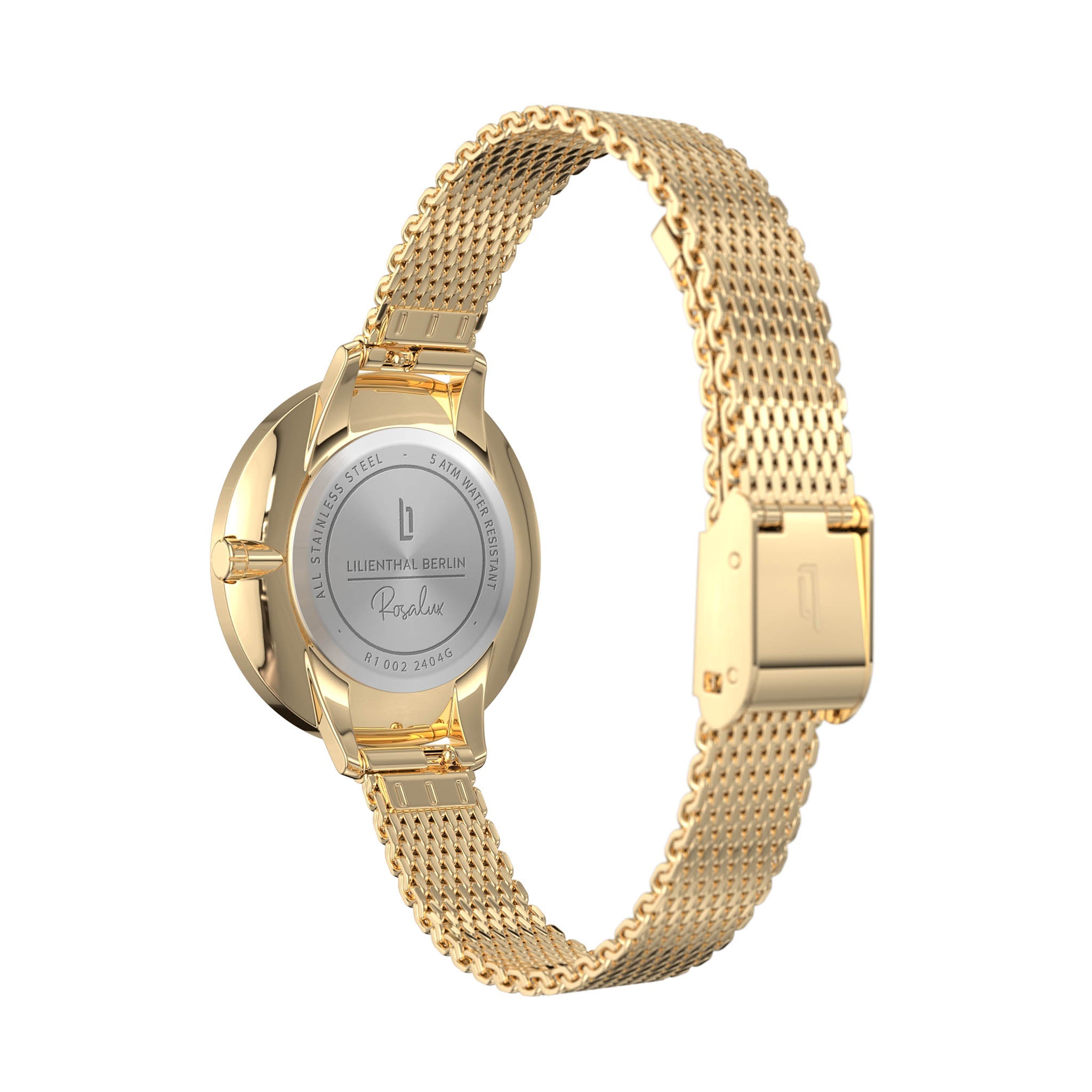 RELIANCE ゴールドローズブローチ Rosalux Gold Rush Mesh Gold Brushed – Lilienthal Berlin - North