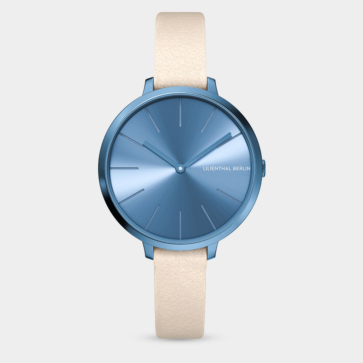 Lilienthal Berlin Rosalux Sky Blue Leather Brown Ndash Lilienthal Berlin North America