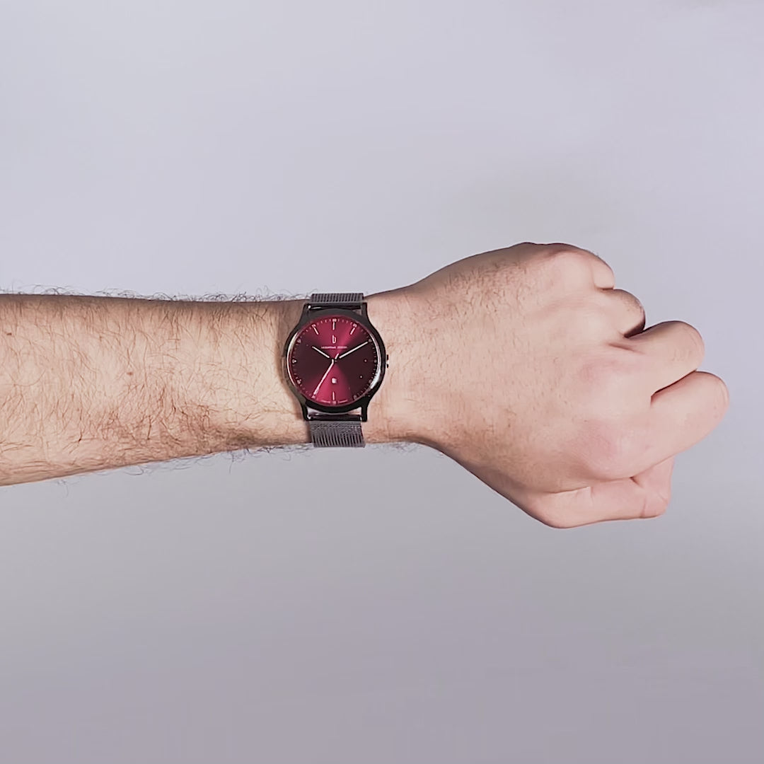 Huxley Silver Bordeaux Stainless steel Silver Glossy – Lilienthal